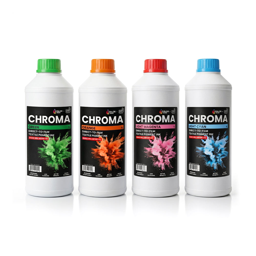 Prime Color Llc Color Prime Chroma™ DTF Ink - Specialty Colors (LmLcGO) - 1L